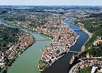 Dreiflssestadt Passau Bayerischer Wald